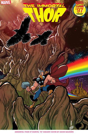 IMMORTAL THOR 7 DAVID BALDEON MARVEL 97 VARIANT