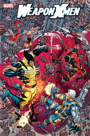 WEAPON X-MEN #4 STEVE SKROCE VARIANT