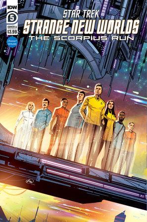 Star Trek: Strange New Worlds--The Scorpius Run #5 Cover A (Hernandez) comic
