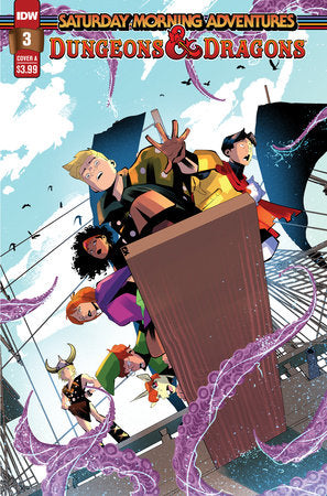 Dungeons & Dragons: Saturday Morning Adventures II #3 Cover A (Kambadais) comic
