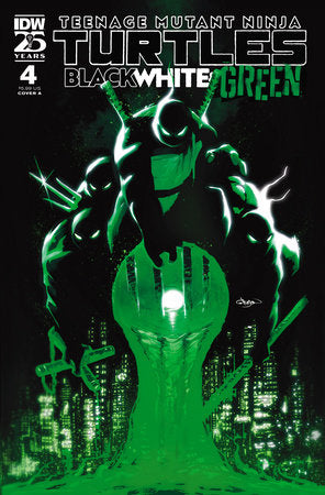 Teenage Mutant Ninja Turtles: Black, White, and Green #4 Cover A (Gleason)