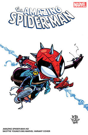 AMAZING SPIDER-MAN #52 SKOTTIE YOUNG'S BIG MARVEL VARIANT comic