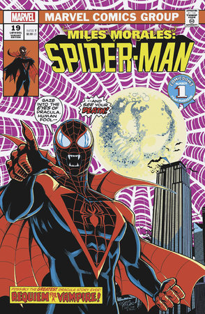 MILES MORALES: SPIDER-MAN #19 LUCIANO VECCHIO VAMPIRE VARIANT
