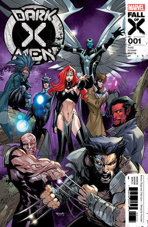 DARK X-MEN 1 STEPHEN SEGOVIA 2ND PRINTING VARIANT [FALL] comic