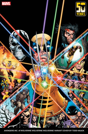 AVENGERS INC. 5 TODD NAUCK WOLVERINE WOLVERINE WOLVERINE VARIANT