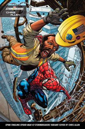 SPINE-TINGLING SPIDER-MAN 2 CHRIS ALLEN STORMBREAKERS VARIANT comic