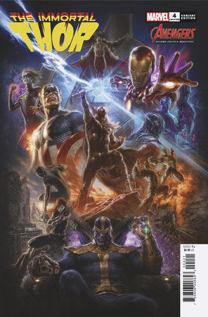 IMMORTAL THOR 4 MAURO CASCIOLI AVENGERS 60TH VARIANT comic