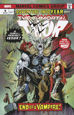 IMMORTAL THOR #9 SERGIO DAVILA VAMPIRE VARIANT comic