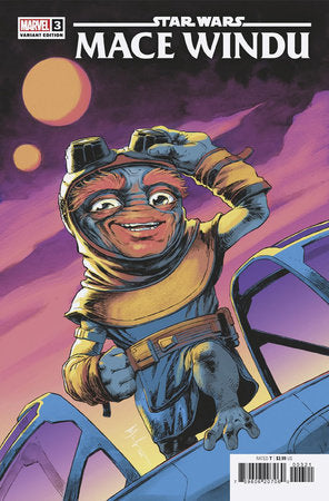 STAR WARS: MACE WINDU #3 DAVE WACHTER VARIANT