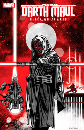 STAR WARS: DARTH MAUL - BLACK, WHITE & RED #2 DANNY EARLS VARIANT