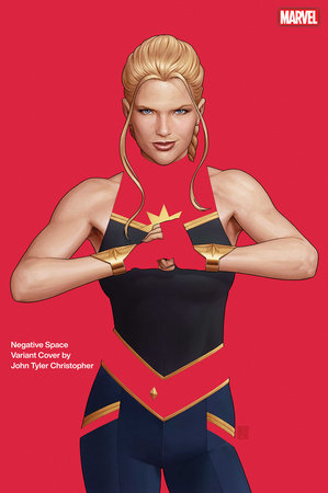 CAPTAIN MARVEL 1 JOHN TYLER CHRISTOPHER NEGATIVE SPACE VARIANT comic