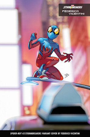 SPIDER-BOY 3 FEDERICO VICENTINI STORMBREAKERS VARIANT