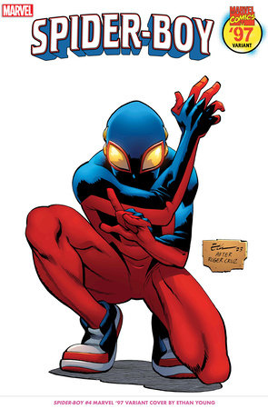 SPIDER-BOY 4 ETHAN YOUNG MARVEL 97 VARIANT comic