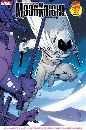 VENGEANCE OF THE MOON KNIGHT 2 GIUSEPPE CAMUNCOLI MARVEL 97 VARIANT