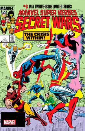 MARVEL SUPER HEROES SECRET WARS 3 FACSIMILE EDITION comic