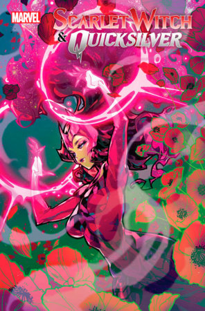 SCARLET WITCH & QUICKSILVER 1 ROSE BESCH VARIANT