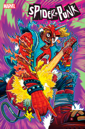 SPIDER-PUNK: ARMS RACE #3 DAN HIPP VARIANT