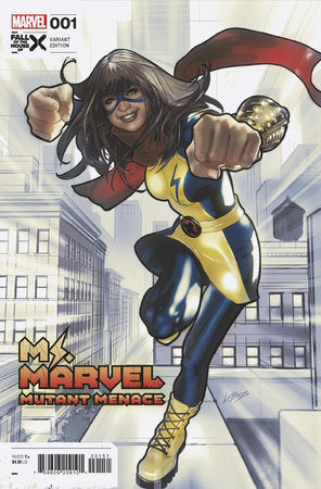 MS. MARVEL: MUTANT MENACE #1 PABLO VILLALOBOS VARIANT