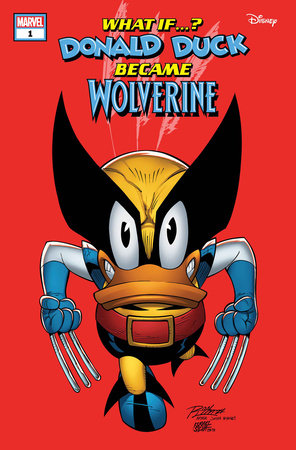 MARVEL & DISNEY: WHAT IF...? DONALD DUCK BECAME WOLVERINE #1 RON LIM VARIANT