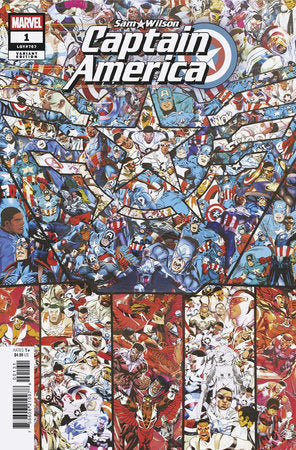 SAM WILSON, CAPTAIN AMERICA #1 MISTER GARCIN VARIANT