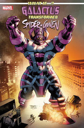 WHAT IF...? GALACTUS: GALACTUS TRANSFORMED SPIDER-GWEN? #1 STEPHEN SEGOVIA SCI-F I HOMAGE VARIANT