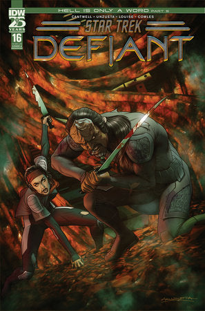 Star Trek: Defiant #16 Cover A (Unzueta) comic