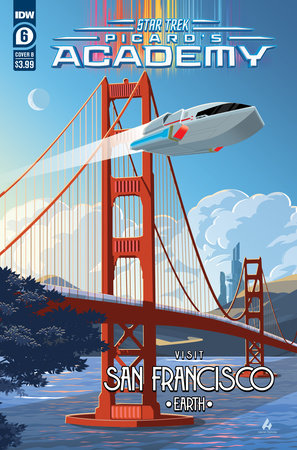 Star Trek: Picard's Academy #6 Variant B (Harvey) comic