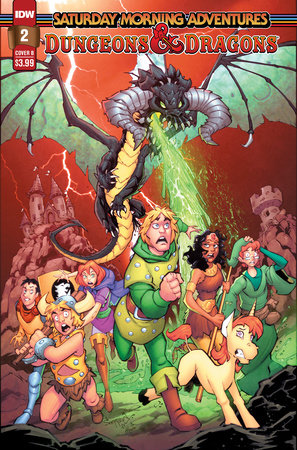 Dungeons & Dragons: Saturday Morning Adventures II #2 Variant B (Sommariva) comic