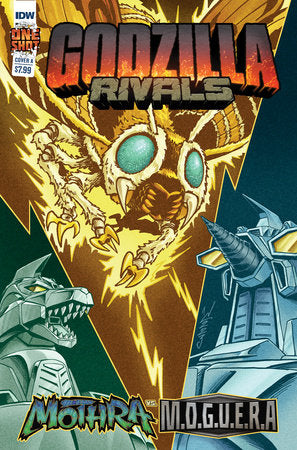 Godzilla Rivals: Mothra Vs. M.O.G.U.E.R.A. Cover A (Chan) comic